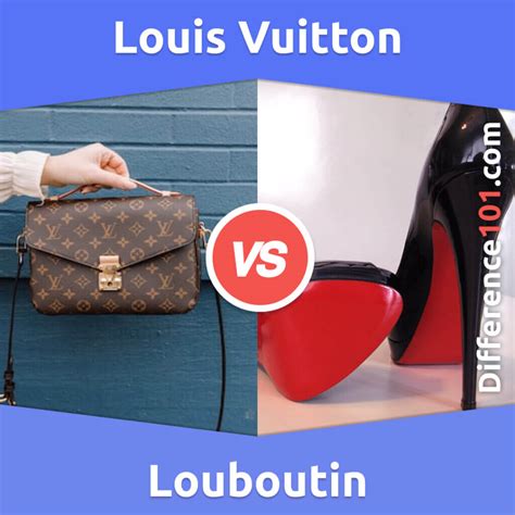 louboutin and louis vuitton difference|louboutin louis vuitton wedding shoes.